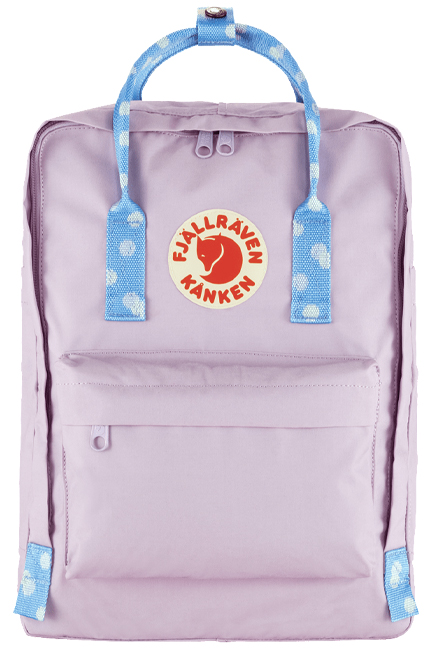 ΤΣΑΝΤΑ ΠΛΑΤΗΣ FJALLRAVEN KANKEN 23510-457-916 PASTEL LAVENDER-CONFETTI ΜΟΝΟΘΕΣΙΑΚΗ