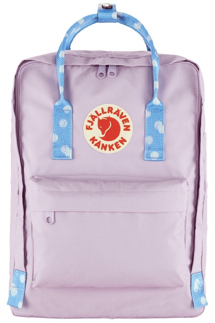ΤΣΑΝΤΑ ΠΛΑΤΗΣ FJALLRAVEN KANKEN 23510-457-916 PASTEL LAVENDER-CONFETTI ΜΟΝΟΘΕΣΙΑΚΗ