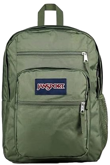 ΤΣΑΝΤΑ ΠΛΑΤΗΣ JANSPORT BIG STUDENT EK0A5BAH2T3  CARGO GREEN ΠΟΛΥΘΕΣΙΑΚΗ