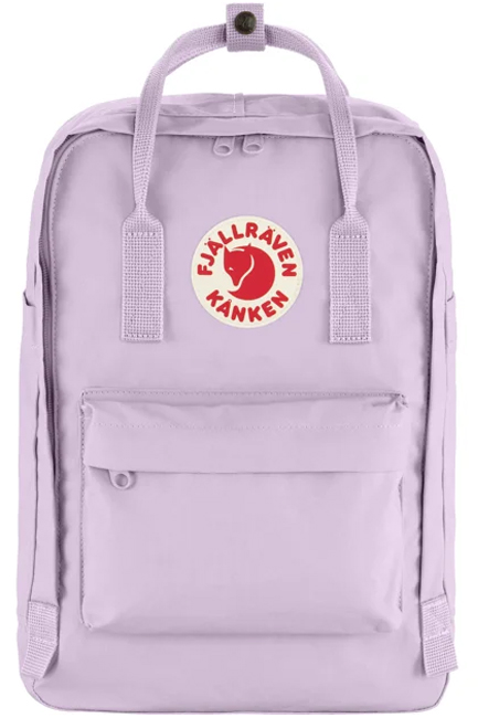 ΤΣΑΝΤΑ ΠΛΑΤΗΣ FJALLRAVEN KANKEN 23524-457 PASTEL LAVENDER ΜΕ ΘΗΚΗ LAPTOP 15'' ΜΟΝΟΘΕΣΙΑΚΗ