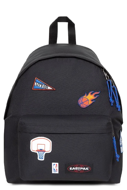 ΤΣΑΝΤΑ ΠΛΑΤΗΣ EASTPAK PADDED PAK'R EK000620D0T1 NBA PATCH ΜΟΝΟΘΕΣΙΑΚΗ