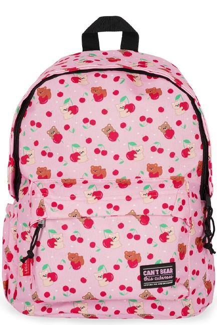 ΤΣΑΝΤΑ ΠΛΑΤΗΣ LEGAMI BPK0021 TEDDY BEAR CHERRY ΜΟΝΟΘΕΣΙΑΚΗ