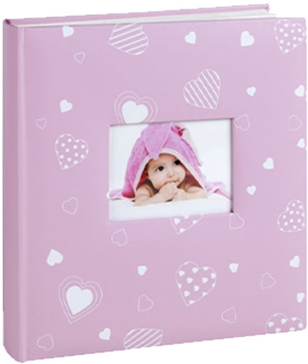 ΑΛΜΠΟΥΜ ΦΩΤ.ΜΕ ΡΥΖΟΧΑΡΤΟ BABY ΡΟΖ 29*32EK.40Φ.