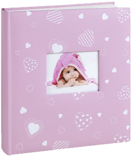 ΑΛΜΠΟΥΜ ΦΩΤ.ΜΕ ΡΥΖΟΧΑΡΤΟ BABY ΡΟΖ 29*32EK.40Φ.