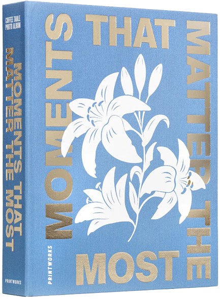 ΑΛΜΠΟΥΜ ΦΩΤ.PRINTWORKS PW00599 28*21εκ.MOMENTS THAT MATTER THE MOST-ΓΑΛΑΖΙΟ