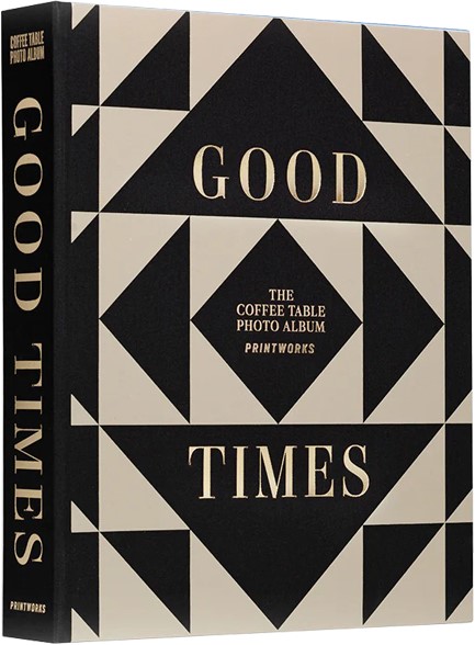 ΑΛΜΠΟΥΜ ΦΩΤ.PRINTWORKS PW00597 28*21εκ.GOOD TIMES TRIANGLES-ΜΠΕΖ