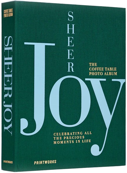 ΑΛΜΠΟΥΜ ΦΩΤ.PRINTWORKS PW00613 28*21εκ.SHEER JOY-ΠΡΑΣΙΝΟ