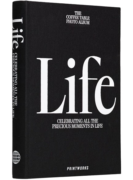 ΑΛΜΠΟΥΜ ΦΩΤ.PRINTWORKS PW00632 PHOTO BOOK LIFE-ΜΑΥΡΟ