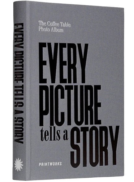 ΑΛΜΠΟΥΜ ΦΩΤ.PRINTWORKS PW00581 PHOTO BOOK EVERY PICTURE TELLS A STORY-ΓΚΡΙ