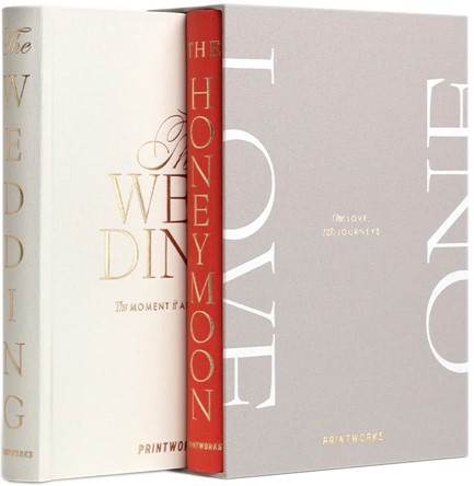 ΑΛΜΠΟΥΜ ΦΩΤ.PRINTWORKS PW00771 WEDDING ΣΕΤ 2 ΤΕΜ.ONE LOVE