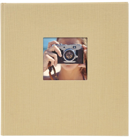 ΑΛΜΠΟΥΜ ΦΩΤ.ΜΕ ΡΥΖΟΧΑΡΤΟ BEIGE BELLA VISTA 25*25EK.30Φ.