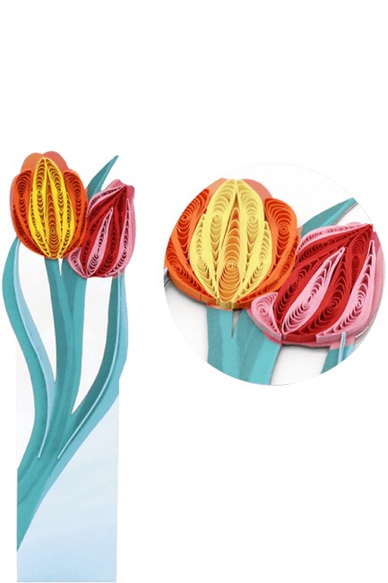 ΣΕΛΙΔΟΔΕΙΚΤΗΣ QUILLING FILIGRANA BK005 ΤΟΥΛΙΠΕΣ