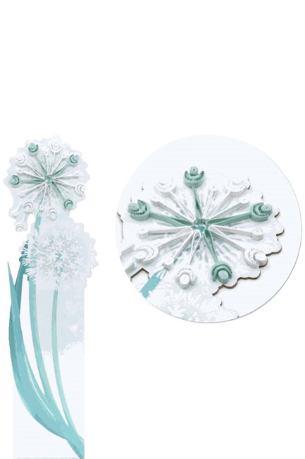 ΣΕΛΙΔΟΔΕΙΚΤΗΣ QUILLING FILIGRANA BK006 ΠΙΚΡΑΛΙΔΕΣ