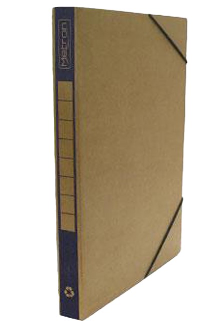 KOΥΤΙ APΧΕΙΟΥ ΜΕ ΛΑΣΤΙΧΟ P3 (27*33*3ΕΚ.) METRON ΚΡΑΦΤ-ΜΑΥΡΟ