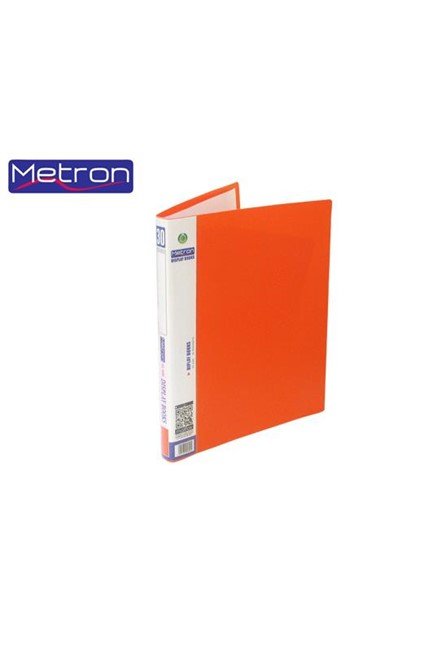 ΝΤΟΣΙΕ ΣΟΥΠΛ Α4 ΜΕ  30 ΔΙΑΦΑΝΕΙΣ ΘΗΚΕΣ METRON ΠΟΡΤΟΚΑΛΙ