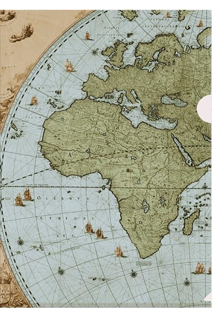 ΘΗΚΗ Α4 ΜΕ ΑΝΟΙΓΜΑ Γ BB BLAEU-MAP OF THE WORLD