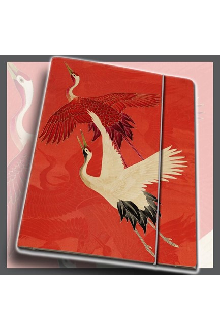 ΝΤΟΣΙΕ ΛΑΣΤΙΧΟ 25*35cm.BB ANONYMOUS-HAORI WITH CRANES
