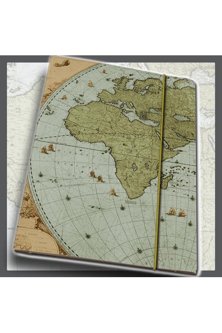 ΝΤΟΣΙΕ ΛΑΣΤΙΧΟ 25*35cm.BB BLAEU-MAP OF THE WORLD