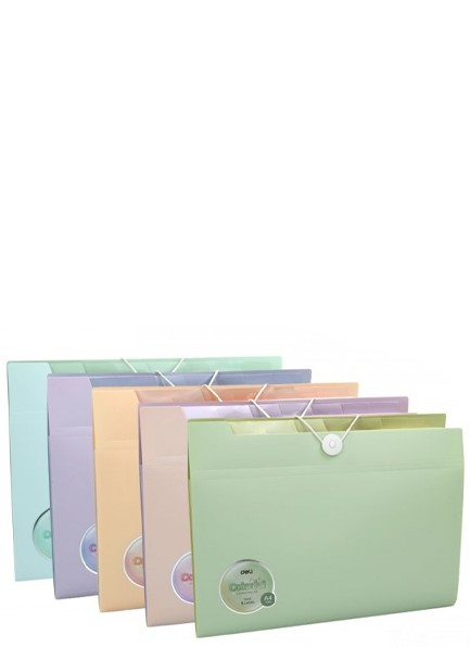 ΝΤΟΣΙΕ ΛΑΣΤΙΧΟ Α4 8 ΘΕΣΕΩΝ DELI PASTEL