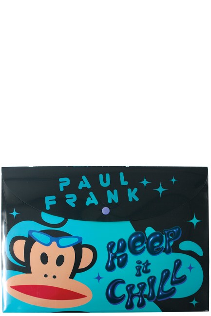 ΦΑΚΕΛΟΣ Α4 ΜΕ ΚΟΥΜΠΙ FANCY BACK ME UP PAUL FRANK COLORADO 376-03580