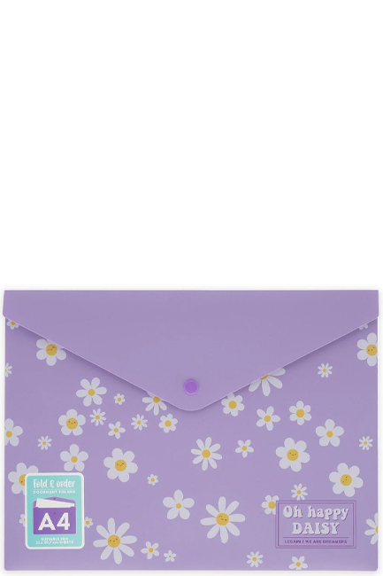 ΦΑΚΕΛΟΣ Α4 ΜΕ ΚΟΥΜΠΙ FANCY LEGAMI PFB0001 DAISY