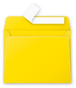 ΦΑΚΕΛΟΣ ΑΛΛΗΛ/ΦΙΑΣ ΡΟLLΕΝ 90*140 20ΤΕΜ.INTENSIVE YELLOW