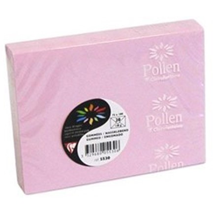 ΦΑΚΕΛΟΣ ΑΛΛΗΛ/ΦΙΑΣ POLLEN 75*100 20ΤΕΜ.SUGARED ALMOND PINK