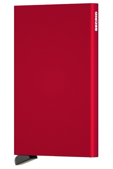 ΚΑΡΤΟΘΗΚΗ ΓΙΑ 6 ΚΑΡΤΕΣ ΜΕΤΑΛΛΙΚΗ SECRID RFID SAFE ORIGINAL RED