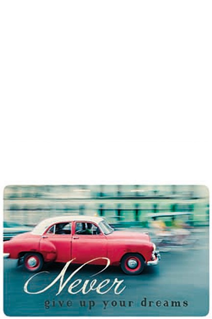 ΚΑΡΤΑ ΠΡΟΣΤΑΣΙΑΣ CHIC MIC ΑΝΕΠΑΦΩΝ ΣΥΝΑΛΛΑΓΩΝ AUTO-NEVER GIVE UP YOUR DREAMS