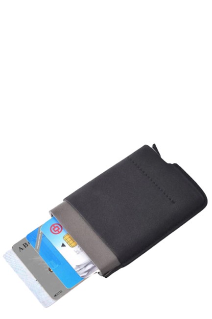 ΚΑΡΤΟΘΗΚΗ ΓΙΑ ΚΑΡΤΕΣ MAD MAN RFID BLACK