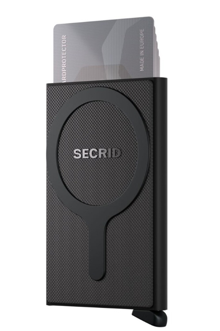 ΚΑΡΤΟΘΗΚΗ ΜΑΓΝΗΤΙΚΗ ΓΙΑ 6 ΚΑΡΤΕΣ ΜΕΤΑΛΛΙΚΗ SECRID RFID MAGSAFE ORIGINAL BLACK
