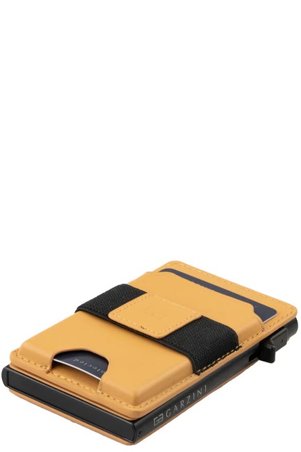 ΚΑΡΤΟΘΗΚΗ ΜΑΓΝΗΤΙΚΗ ΓΙΑ 8 ΚΑΡΤΕΣ ΜΕΤΑΛΛΙΚΗ GARZINI RFID MAGSAFE WALLET COGNAC