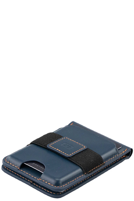 ΚΑΡΤΟΘΗΚΗ ΜΑΓΝΗΤΙΚΗ ΓΙΑ 7 ΚΑΡΤΕΣ GARZINI RFID MAGSAFE WALLET STAND iPHONE BLUE ORANGE