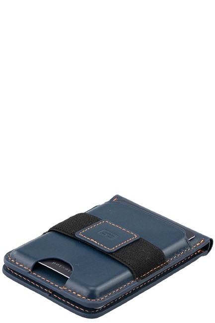 ΚΑΡΤΟΘΗΚΗ ΜΑΓΝΗΤΙΚΗ ΓΙΑ 7 ΚΑΡΤΕΣ GARZINI RFID MAGSAFE WALLET STAND iPHONE BLUE ORANGE