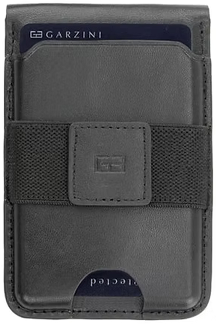 ΚΑΡΤΟΘΗΚΗ ΜΑΓΝΗΤΙΚΗ ΓΙΑ 7 ΚΑΡΤΕΣ GARZINI RFID MAGSAFE WALLET STAND iPHONE BLACK