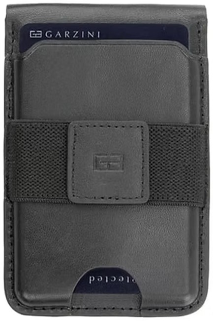 ΚΑΡΤΟΘΗΚΗ ΜΑΓΝΗΤΙΚΗ ΓΙΑ 7 ΚΑΡΤΕΣ GARZINI RFID MAGSAFE WALLET STAND iPHONE BLACK