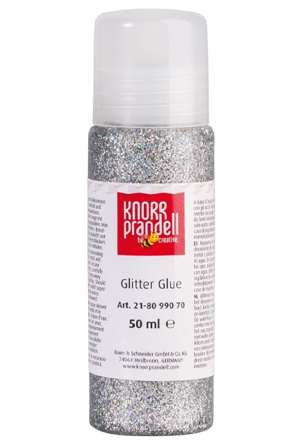 ΚΟΛΛΑ GLITTER KNORR-PRANDELL 50ML 070-SILVER RAINBOW