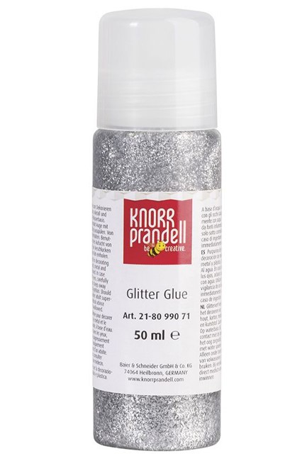 ΚΟΛΛΑ GLITTER KNORR-PRANDELL 50ML 071-SILVER