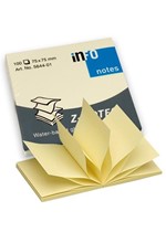 ΧΑΡΤΑΚΙΑ ΑΥΤΟΚΟΛ.Z-NOTES 75*75MM.ΚΙΤΡΙΝΑ 100Φ.INFO 5644-01