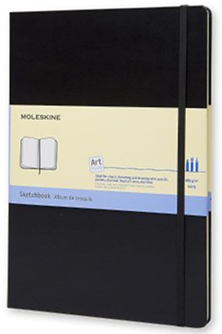 ΣΗΜΕΙΩΜΑΤΑΡΙΟ 13*21 LARGE MOLESKINE SΚΕΤCΗBOOK BLACK