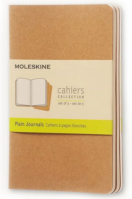 ΣΗΜΕΙΩΜΑΤΑΡΙΟ 09*14 POCKET MOLESKINE ΑΡΙΓΩΤΟ CAHIER ΣΕΤ 3ΤΕΜ.KRAFT