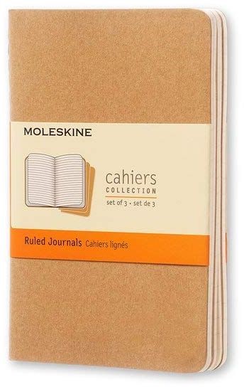 ΣΗΜΕΙΩΜΑΤΑΡΙΟ 09*14 POCKET MOLESKINE ΡΙΓΕ CΑΗΙΕR ΣΕΤ 3ΤΕΜ.ΚRΑFΤ