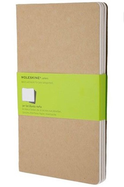ΣΗΜΕΙΩΜΑΤΑΡΙΟ 13*21 LARGE MOLESKINE ΑΡΙΓΩΤΟ CΑΗΙΕR ΣΕΤ 3ΤΕΜ.KRAFT