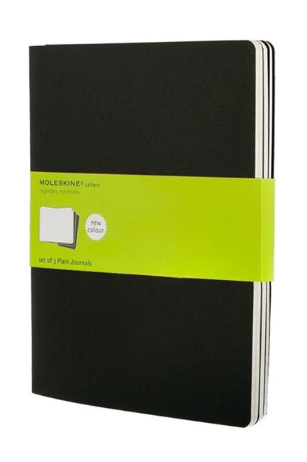 ΣΗΜΕΙΩΜΑΤΑΡΙΟ 19*25 XL MOLESKINE ΑΡΙΓΩΤΟ CAHIER ΣΕΤ 3ΤΕΜ.BLACK