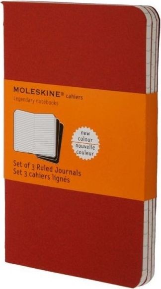 ΣΗΜΕΙΩΜΑΤΑΡΙΟ 09*14 POCKET MOLESKINE ΡΙΓΕ CΑΗΙΕR ΣΕΤ 3ΤΕΜ.RΕD