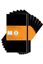 ΣΗΜΕΙΩΜΑΤΑΡΙΟ 19*25 XL MOLESKINE ΡΙΓΕ SOFT BLACK