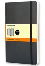 ΣΗΜΕΙΩΜΑΤΑΡΙΟ 09*14 POCKET MOLESKINE ΡΙΓΕ SΟFΤ ΒLΑCΚ