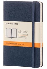 ΣΗΜΕΙΩΜΑΤΑΡΙΟ 09*14 POCKET MOLESKINE ΡΙΓΕ HARD SAPPHIRE BLUE