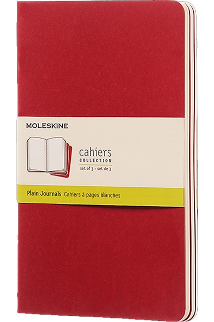ΣΗΜΕΙΩΜΑΤΑΡΙΟ 13*21 LARGE MOLESKINE ΑΡΙΓΩΤΟ CΑΗΙΕR ΣΕΤ 3ΤΕΜ.RΕD