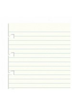 ΑΝΤΑΛΛΑΚΤΙΚΑ ΦΥΛΛΑ ΓΙΑ ΣΗΜΕΙΩΜΑΤΑΡΙΟ POCKET  FILOFAX ΡΙΓΕ 32Φ.ΚΡΕΜ   